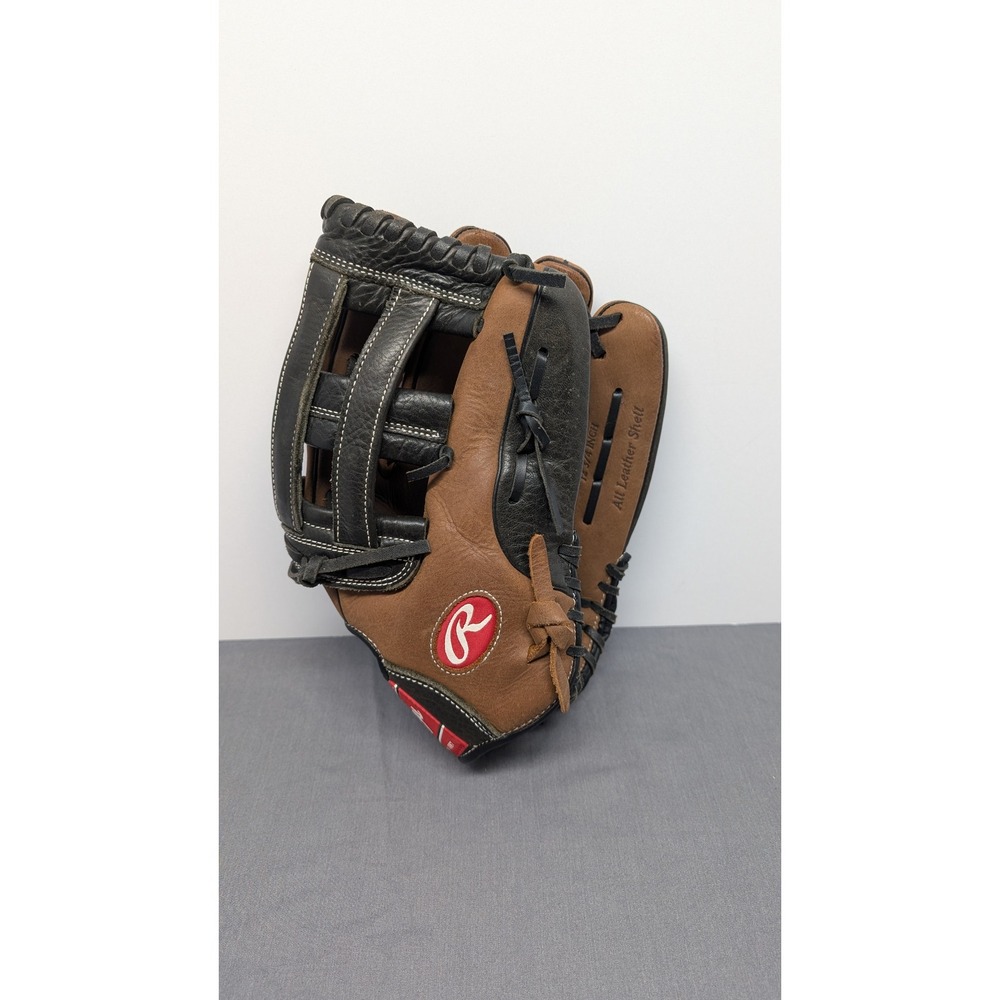 Rawlings Player Preferred D1275DB 12.75 Inch Brown Black Leather Baseball Glove
